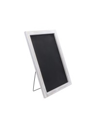 CADRE RUSTIQUE ARDOISE SUPPORT METAL 27CM X 1.5CM X 43CM