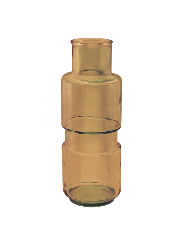 VASE ALBA 5.1L AMBRE DIA 15CM X 45CM