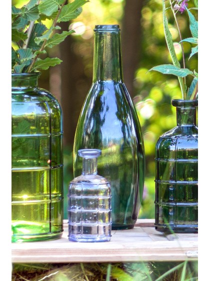 VASE MILA 4L VERT OCEAN DIA 16CM X 45CM