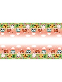 TISCHDECKE PAPIER RECYCLABLE 40GSM BANGOBERRY © 136CM X 228CM