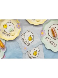 20 SERVIETTES PAPIER 3 PLIS MOLANG © 33CM X 33CM