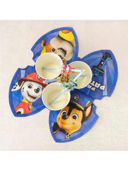 20 SERVIETTEN PAPIER 3 FALETEN PAW PATROL © 28CM X 32CM