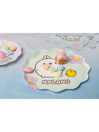8 TELLER PLASTIC FREE MOLANG © 23CM