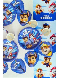 8 ASSIETTES PLASTIC FREE PAT’PATROUILLE © 23CM
