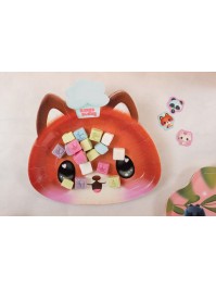 8 ASSIETTES PLASTIC FREE FUZZY FOX BANGOBERRY © 18CM