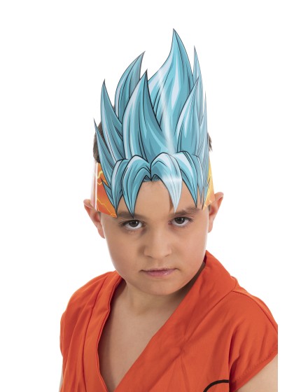 8 COIFFES PAPIER 4 ASS DRAGON BALL SUPER © TU