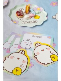 8 INVITATION CARDS + ENVELOPES MOLANG © 16.7CM X 13.8CM