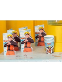 8 INVITATION CARDS NARUTO SHIPPUDEN © 16CM X 10CM