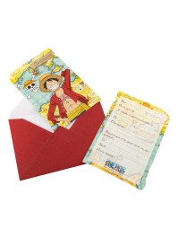 8 INVITATION CARDS + ENVELOPES ONE PIECE © 14.5CM X 10CM