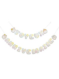 PAPER GARLAND JOYEUX ANNIVERSAIRE MOLANG © 250CM X 18CM