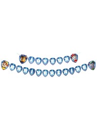 PAPER GARLAND JOYEUX ANNIVERSAIRE PAW PATROL© 250CM X 16CM