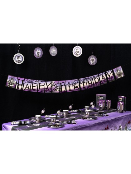 PAPER GARLAND HAPPY BIRTHDAY WEDNESDAY © 200CM X 18.5CM HT