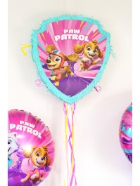 PINATA PLIABLE ROSE A TIRER PAT’PATROUILLE © 33CM X 38CM X 9CM