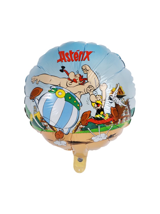 BALLON MYLAR ROND ASTERIX® DIA 43CM
