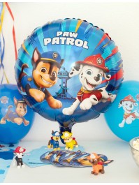 BALLON MYLAR ROND PAT’PATROUILLE © DIA 43CM