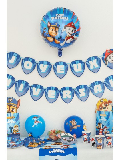 BALLON MYLAR ROND PAT’PATROUILLE © DIA 43CM