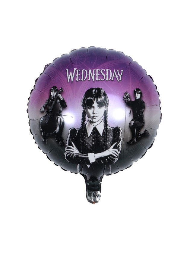 FOLIENBALLONRUND WEDNESDAY - WEDNESDAY © DIA 43CM