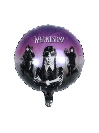 BALLON MYLAR ROND MERCREDI -WEDNESDAY © DIA 43CM