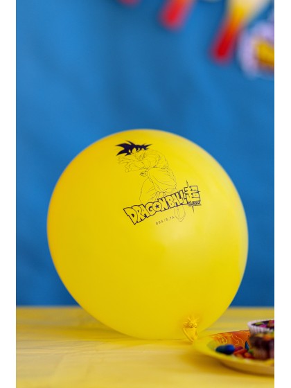 SET 6 LATEX BALLOONS DRAGON BALL SUPER © DIA 27CM