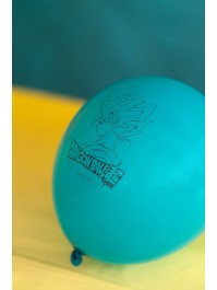 SET 6 LATEX BALLOONS DRAGON BALL SUPER © DIA 27CM