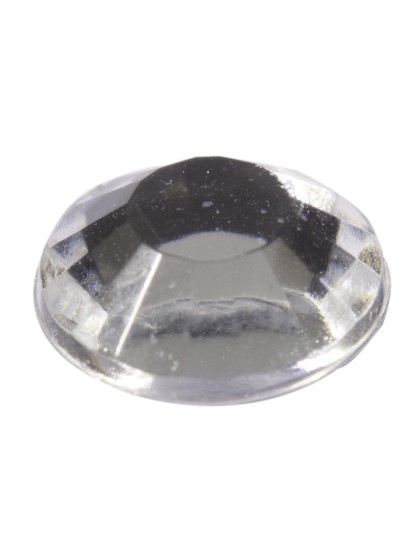 KARTE AUS 80 DIAMANTEN ADH SILBER GLÄNZEND 4MM