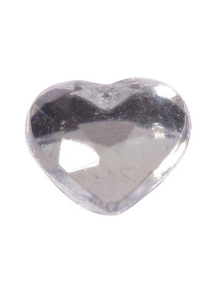 CARTE DE 72 COEURS ADH ARGENT BRILLANT 6MM