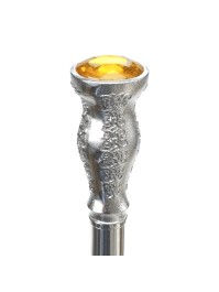STOCK METALL SAPHIR GELB 93CM