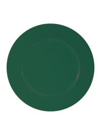 SOUS-ASSIETTE PP VERT EVERGREEN BRILLANT DIA 33CM