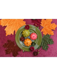 SOUS-ASSIETTE PP VERT OLIVE BRILLANT DIA 33CM