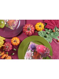 SHINY OLIVE GREEN PP CHARGER PLATE DIA 33CM