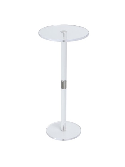 ROUND ACRYLIC STAND DIA 25.4CM X 60CM