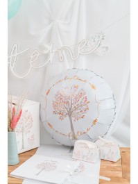 BALLON MYLAR ROND MON BAPTEME DIA 43CM