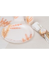 8 TELLER PLASTIC FREE EIN KOSTBARER TAG 23CM