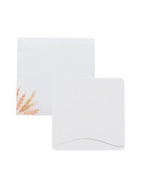 8 CARTES DE REMERCIEMENT + ENVELOPPES UN JOUR PRECIEUX 10CM X 10CM