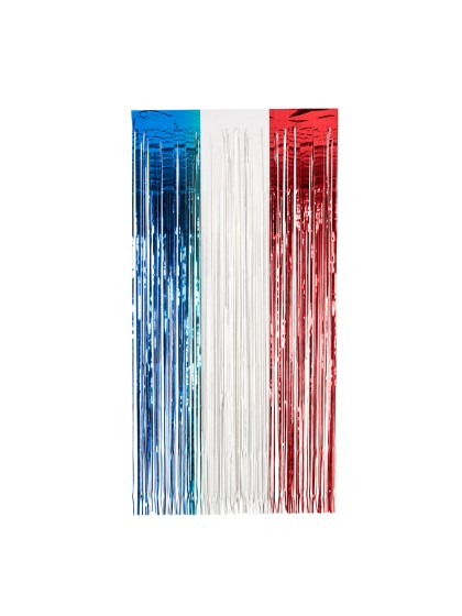 VORHANG FRANSENS BRILLANTES FAN FRANCE 100CM X 200CM