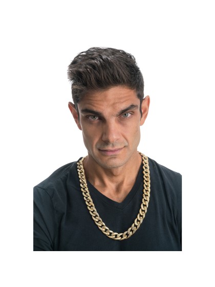 HALSKETTE RAPPER KETTE 70 CM – MESH 1,7 CM