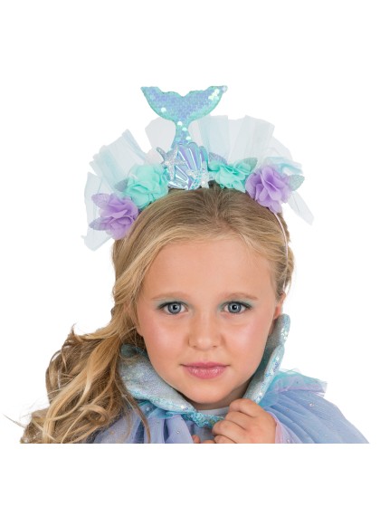 MERMAID HEADBAND WITH TULLE 