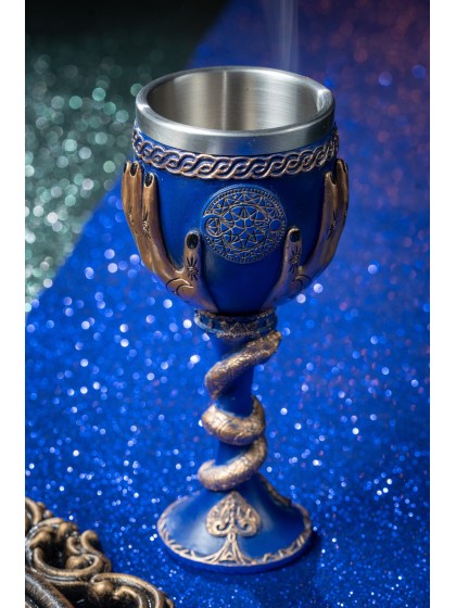 CALICE RESINE MAGIE NOIRE 7.5CM X 7.5CM X 19CM - 200ML