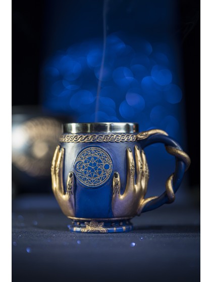 MUG RESINE MAGIE NOIRE 8.5CM X 16CM X 12.5CM