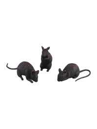 MAUS BLUTVERSCHMIERT - 3 SORT. 12CM X 3.5CM X 8CM