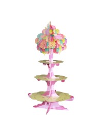 PAPER CUPCAKE STAND BANGOBERRY © DIA 29.3CM/22.8CM/17.3CCM X 63.7CM