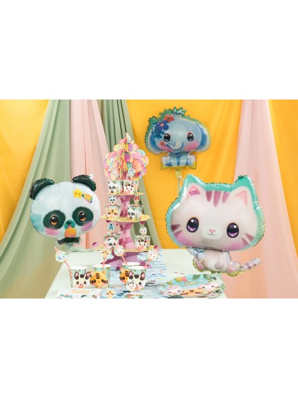 FOLIENBALLONPALLY PANDA BANGOBERRY © 47.2CM X 53.5CM