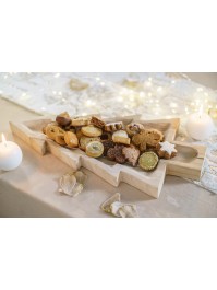 DELUXE VELVET ALMOND TABLECLOTH 210GSM 145CM X 240CM