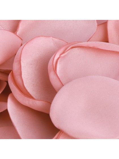 BAG OF 50 PASTEL POWDER PINK ROSE PETALS AROUND 3CM X 4CM