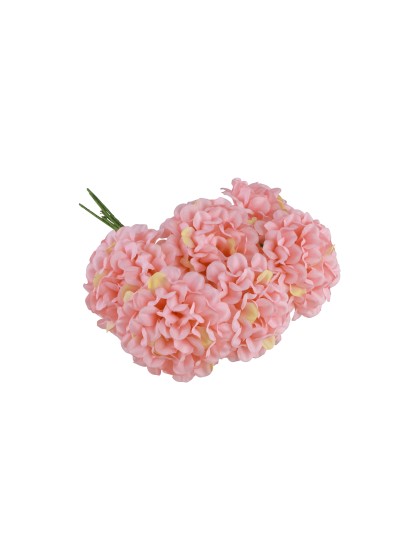 6 PINK MINI HYDRANGEA 10CM X 4CM X 14CM