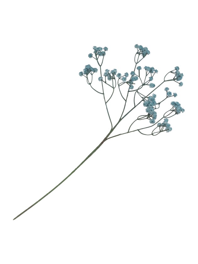 STIEL SCHLEIERKRAUT BLAU CA. 15CM X 10CM X 60CM