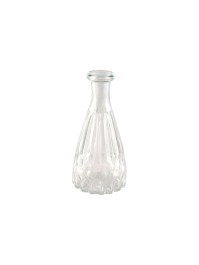 MINI VASE ALEXANDRINE VERRE TRANSPARENT DIA 5CM X 10.7CM