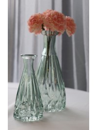 MINI VASE ALEXANDRINE GLAS GRÜN SALBEI DIA 5CM X 10.7CM