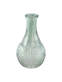 VASE CATHERINE GLAS GRÜN SALBEI DIA 10CM X 18CM