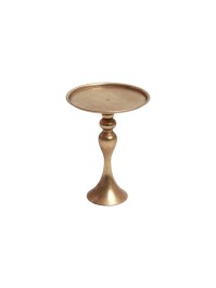 TISCHDEKORATION TABLETT MAJESTIC GOLD MATT BROSSE DIA 25CM X 34CM